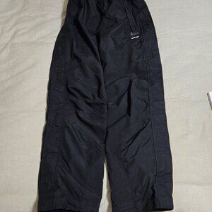 REI men's S black Gore-Tex snow pants ski snowboard side zip